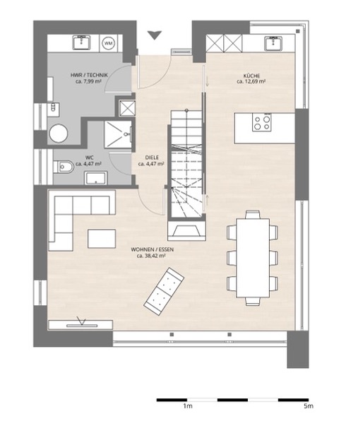 10 Tipps für den idealen Grundriss eines Einfamilienhauses - ausreichend Platz einplanen I Grundriss: Grundriss Butler